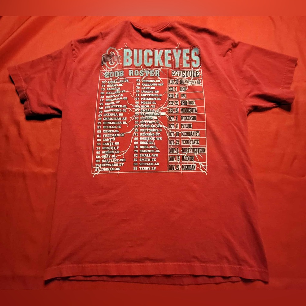2008 Ohio State Buckeyes Football Roster - Picture 2 of 7